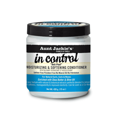 ACONDICIONADOR CON ACLARADO IN CONTROL MOISTURIZING & SOFTENING CONDITIONER AUNT JACKIE'S CURLS & COILS 426ml