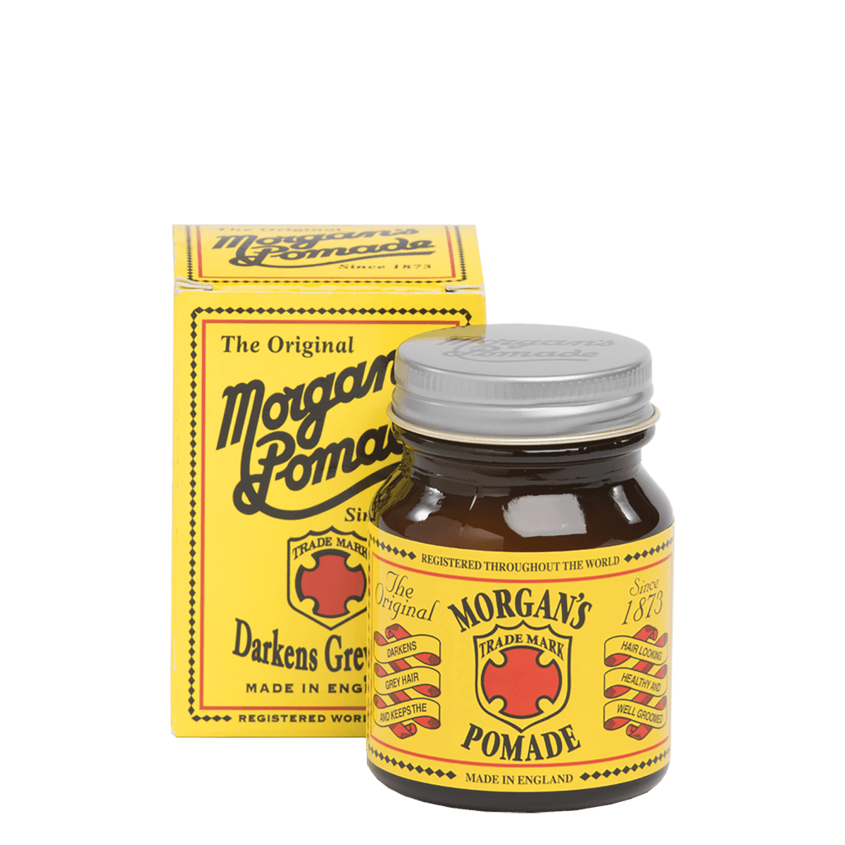 MORGAN HAIR DARKENING POMMADE 100g - Beauty Fair Cosmetics
