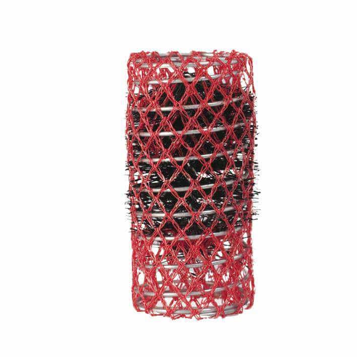 EUROSTILE BOLSA 6 RULOS MALLA ROJOS 32MM