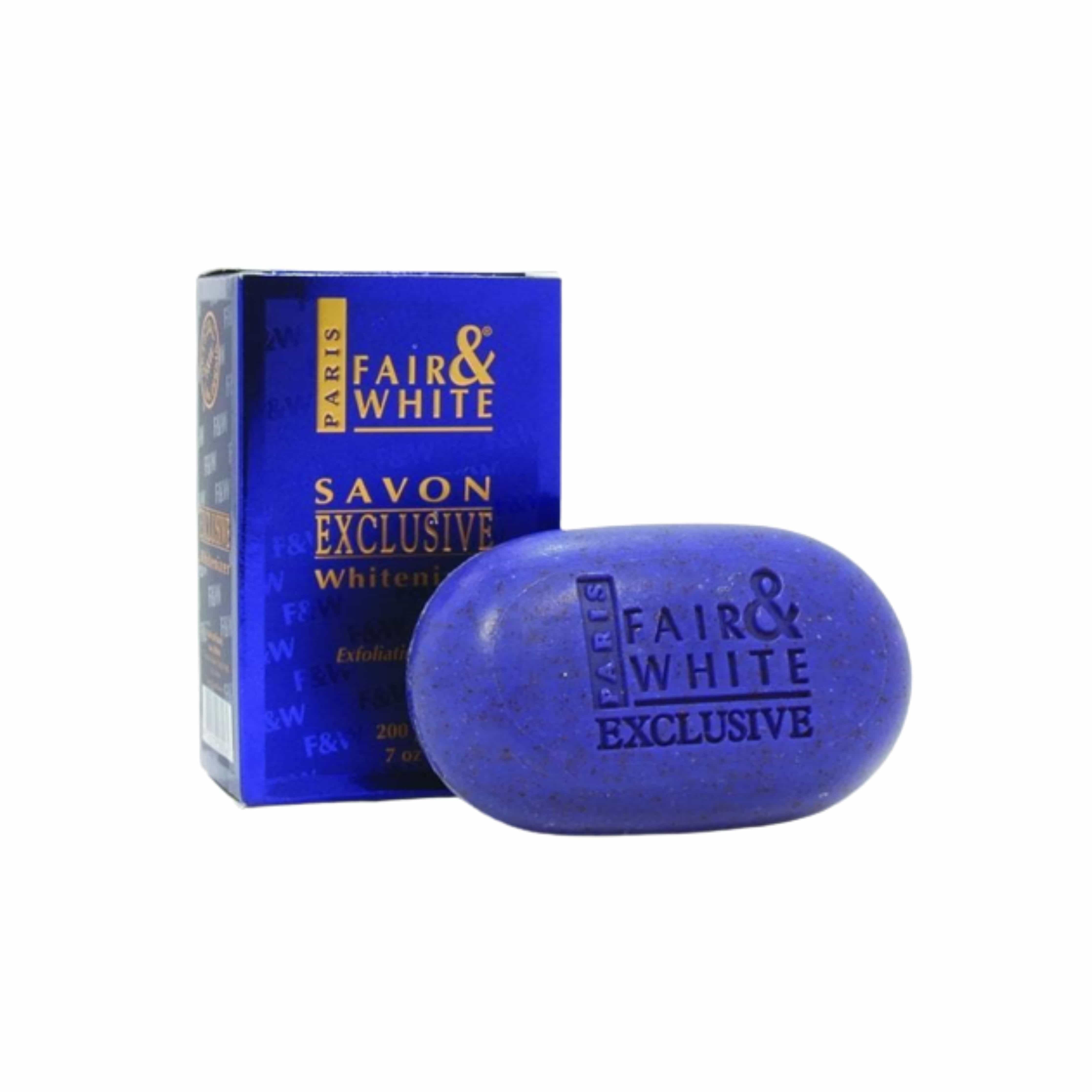 JABÓN EXCLUSIVE WHITENIZER EXFOLIATING SOAP FAIR & WHITE 200 GR