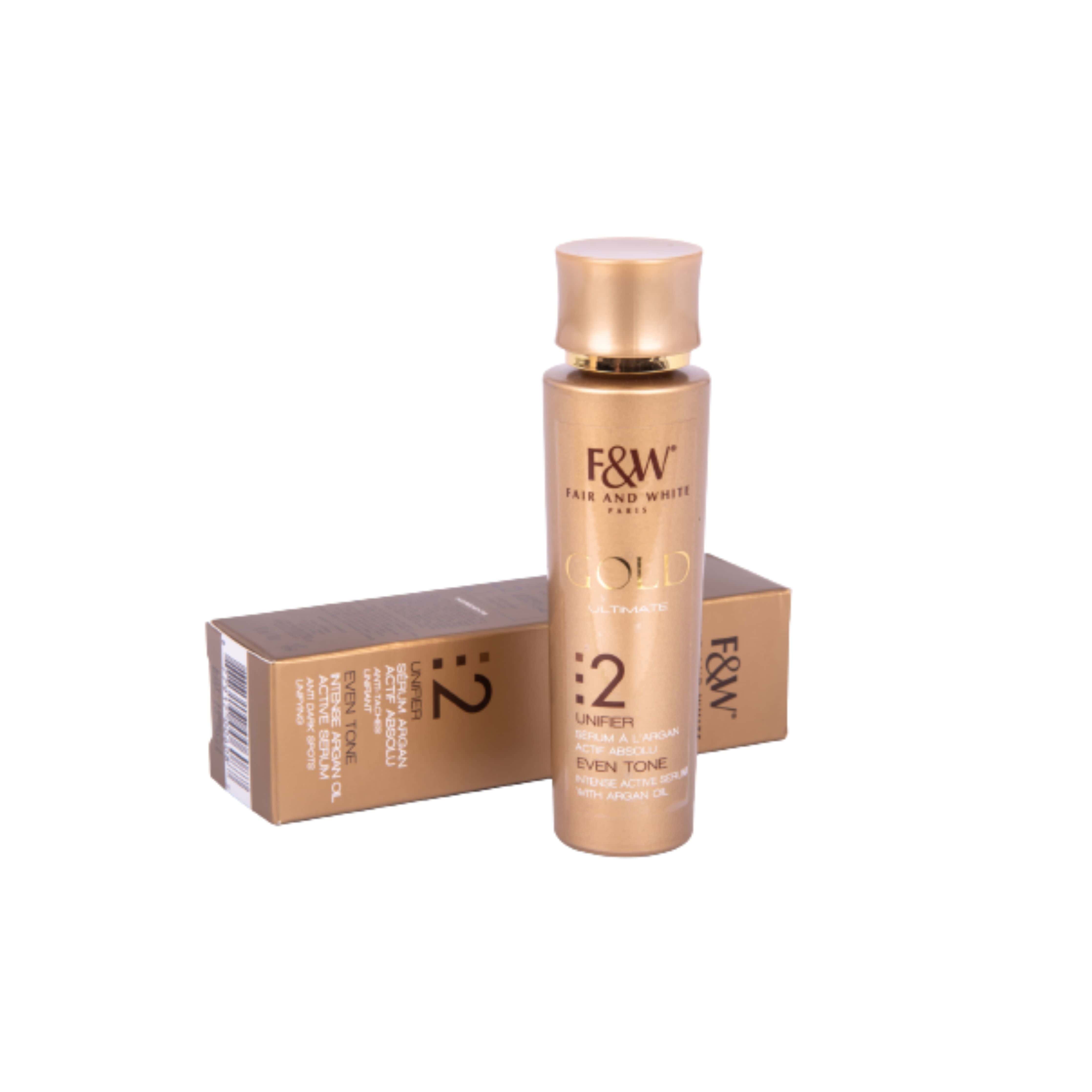 FAIR & WHITE GOLD INTENSE ARGAN OIL SERUM 30ML