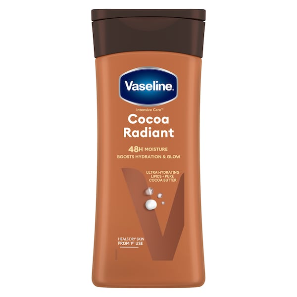 Vaseline Intensive Care Cocoa Radiant Loción Corporal Hidratación 48H 200ml