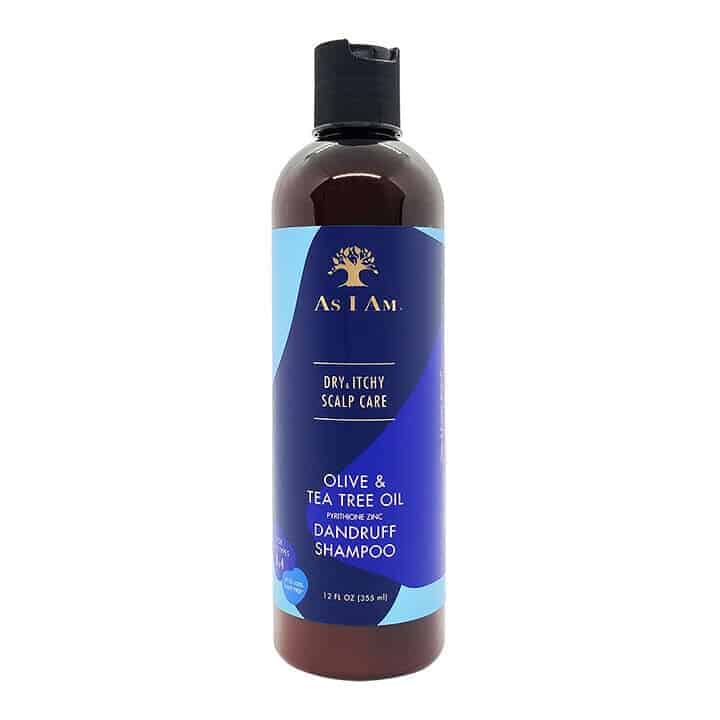 CHAMPU PARA CASPA OLIVE & TEA TREE OIL DRY AND ITCHY SCLAP SHAMPOO AS I AM 355ml