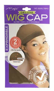 GORRO PELUCA DELUXE WIG CAP #2225LTBRO MAGIC COLLECTION 2 UNIDAD