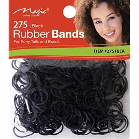 GOMA NEGRO FINAS 275 UNIDADES