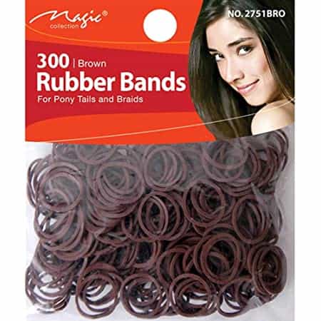 GOMA MARRON FINAS 275 UNIDADES