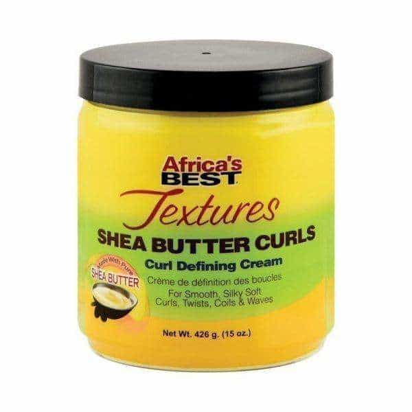 CREMA DE PEINADORA TEXTURA  SHEA BUTTER CURLS DEFINING CREME AFRICA BEST