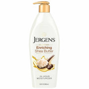 JERGENS Enriching Shea Butter Hand and Body Lotion for Dry Skin