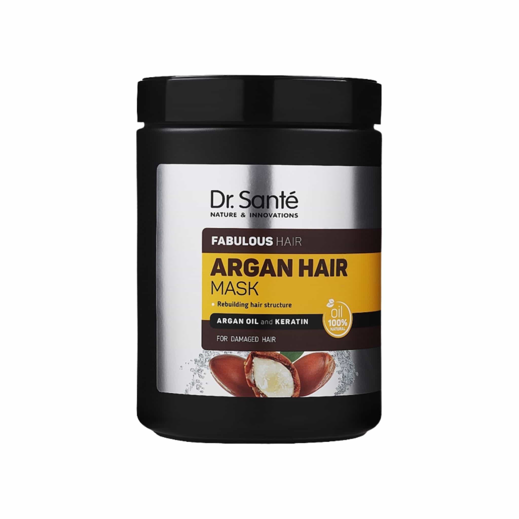 MASCARILLA CABELLO DAÑANDO ACEITE DE ARGAN OIL HAIR MASK DR. SANTE 1.000 ML