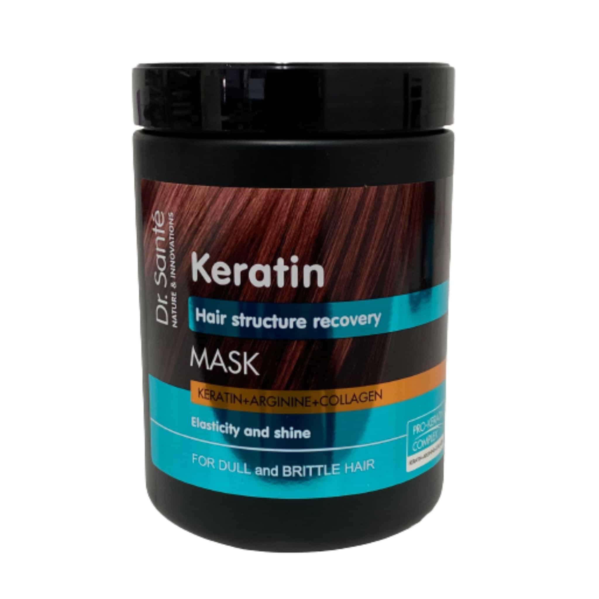 MASCARILLA KERATINA REGENERADORA Y NUTRITIVA DR.SANTE KERATIN 1.000 ML