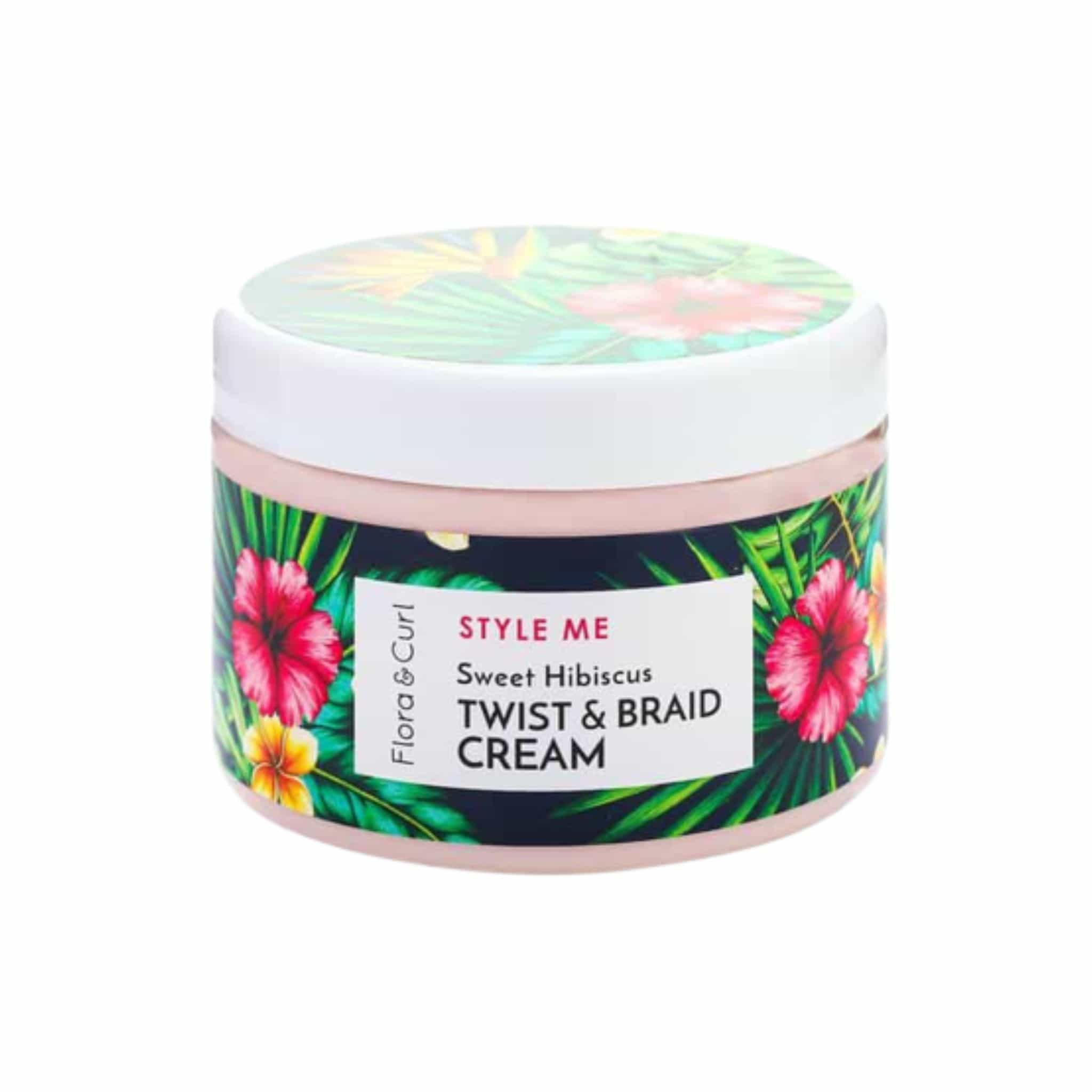 FLORA & CURL - SWEET HIBISCUS TWIST & BRAID CREAM