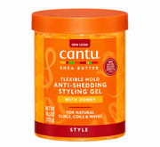 Cantu Shea Butter Gel Antidescamaciones 547 ml con Miel y Manteca de Karité