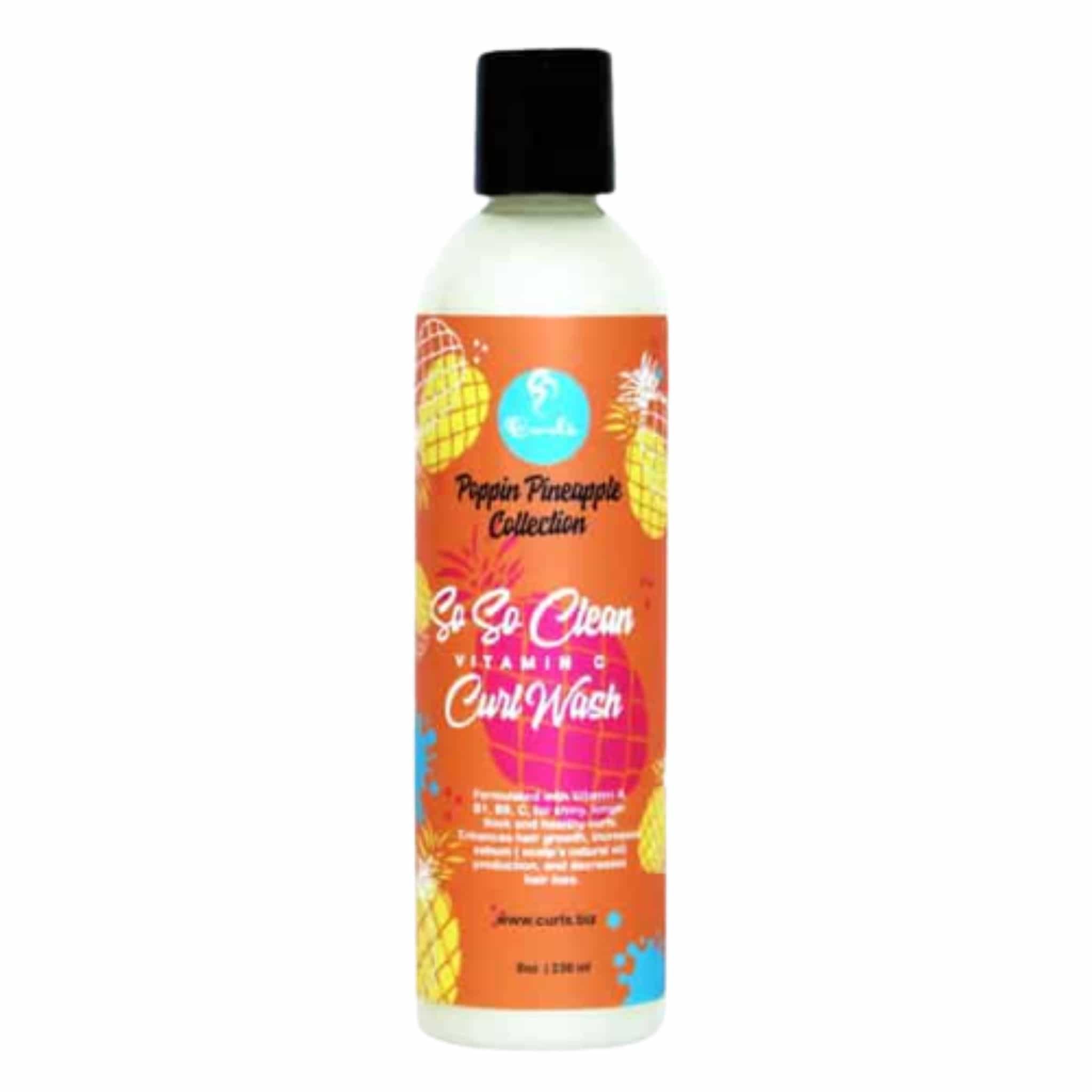 CHAMPU SO SO CLEAN VITAMIN C CURL WASH CURLS 236 ML