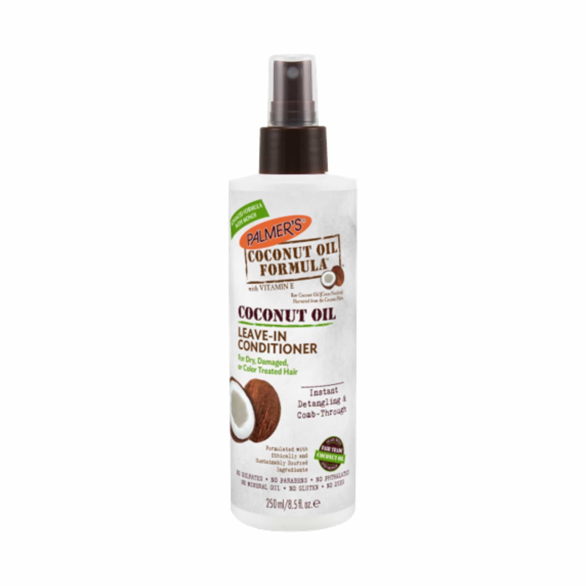 SPRAY PEINADORA LEAVE-IN CONDITIONER COCONUT OIL FORMULA PALMERS 250 ml