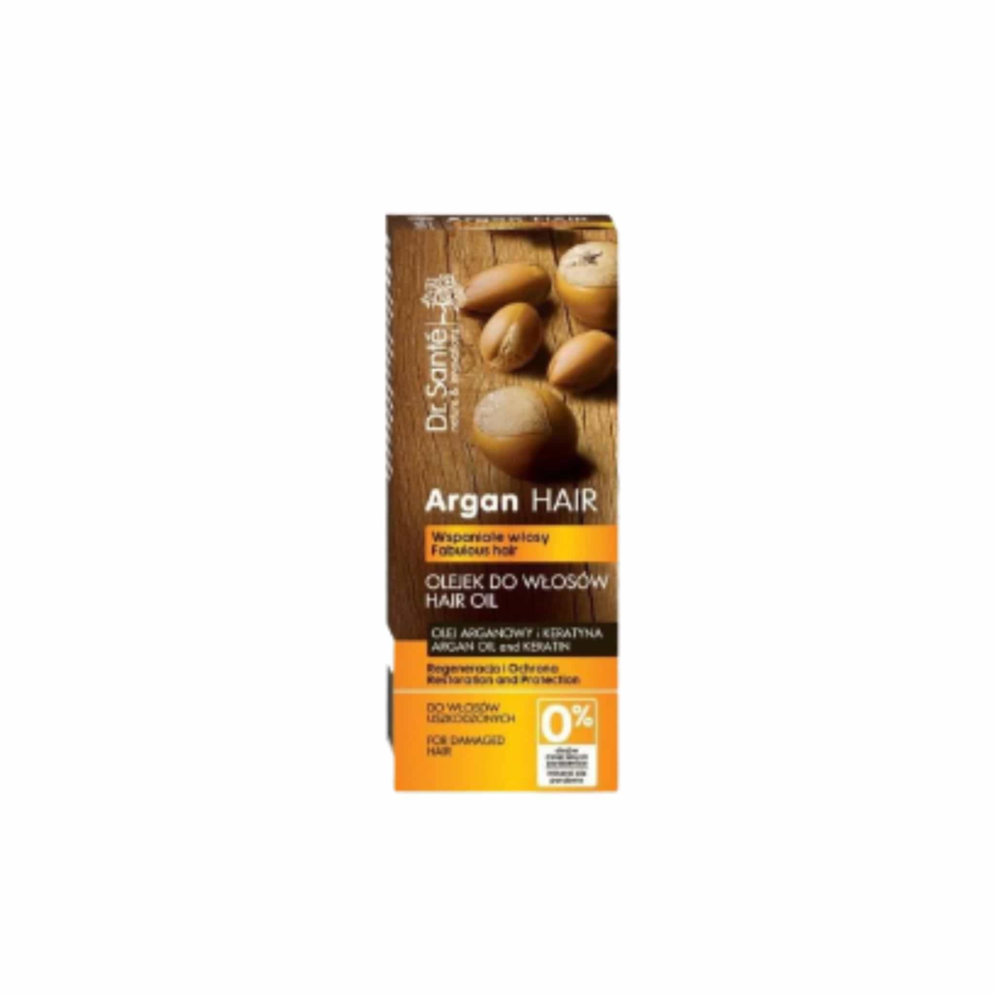 SERUM REGENERADOR Y CABELLO DAÑADO ACEITE DE ARGAN OIL DR. SANTE 50 ML