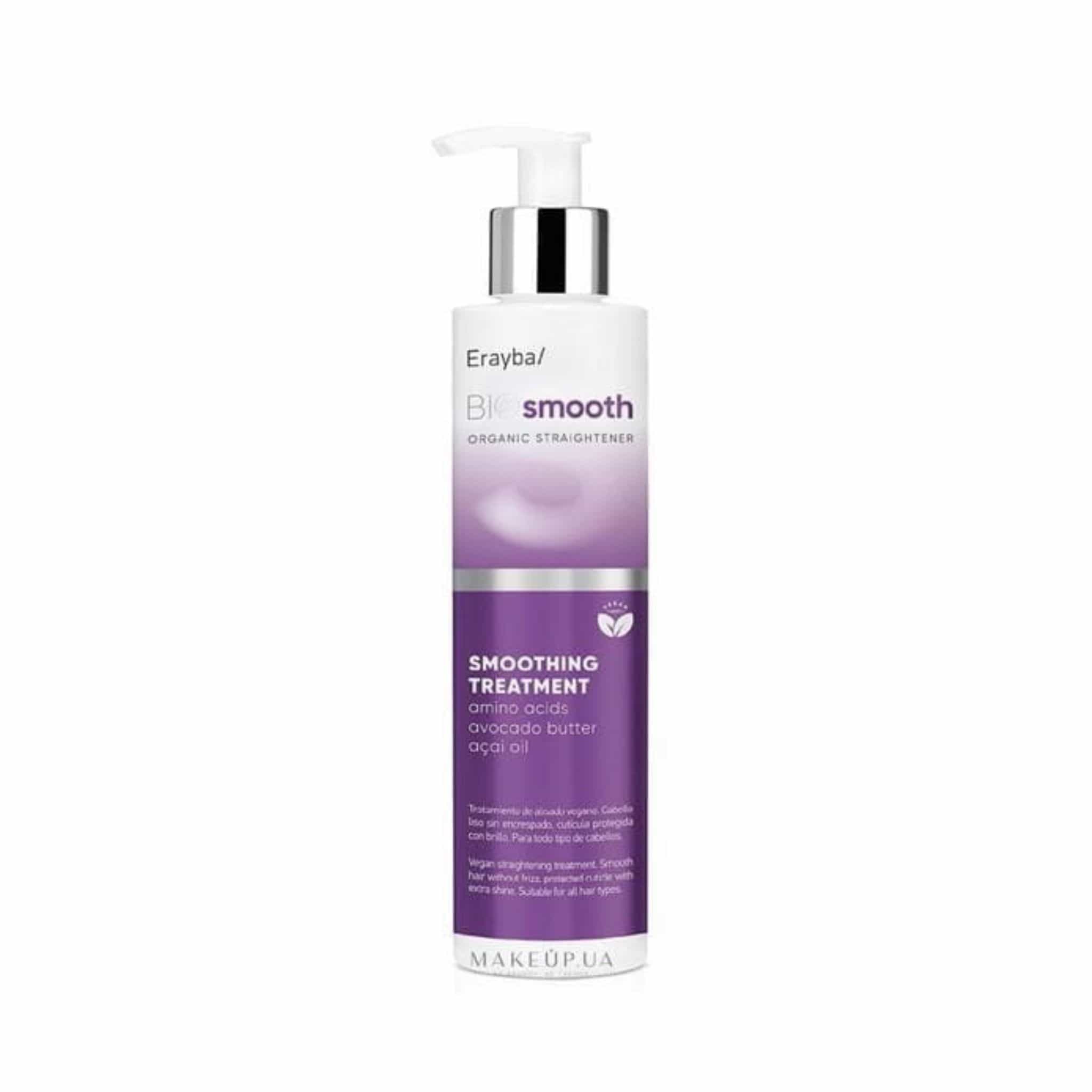 TRATAMIENTO VRGANO SUAVIZANTE ALISADORE BIO SMOOTH ORGANIC STRAIGHTENER SMOOTH TRATMENT 200 ML