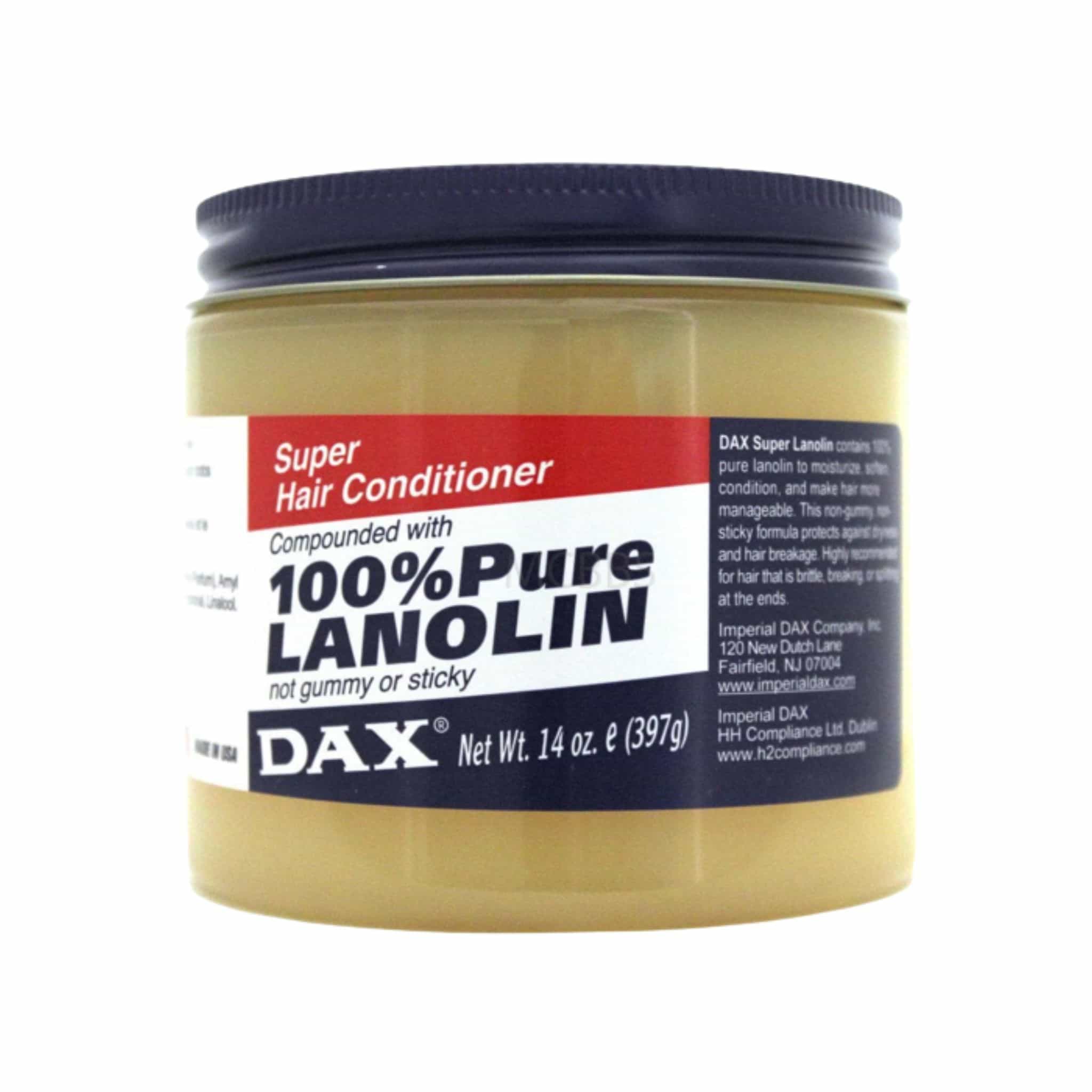 DAX SUPER 100 % PURE LANOLINE ACONDICIONADOR  14oz