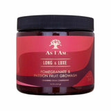 As I Am Long and Luxe Pomegranate & Passion Fruit GroWash 16 oz 454g