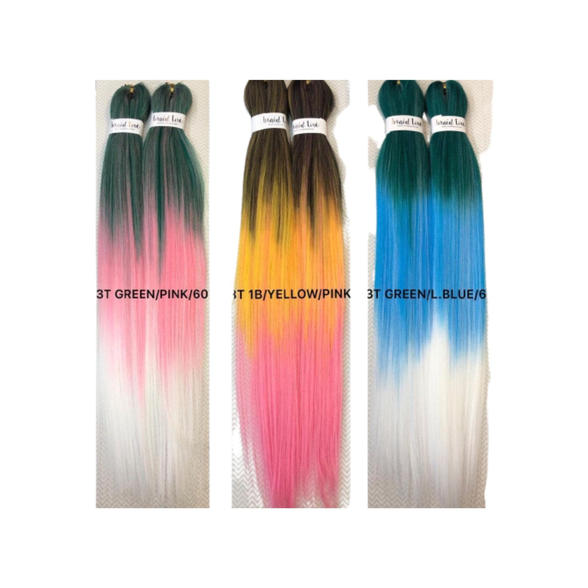 BRAID TIRE X DUE 3 COLOR DONNA