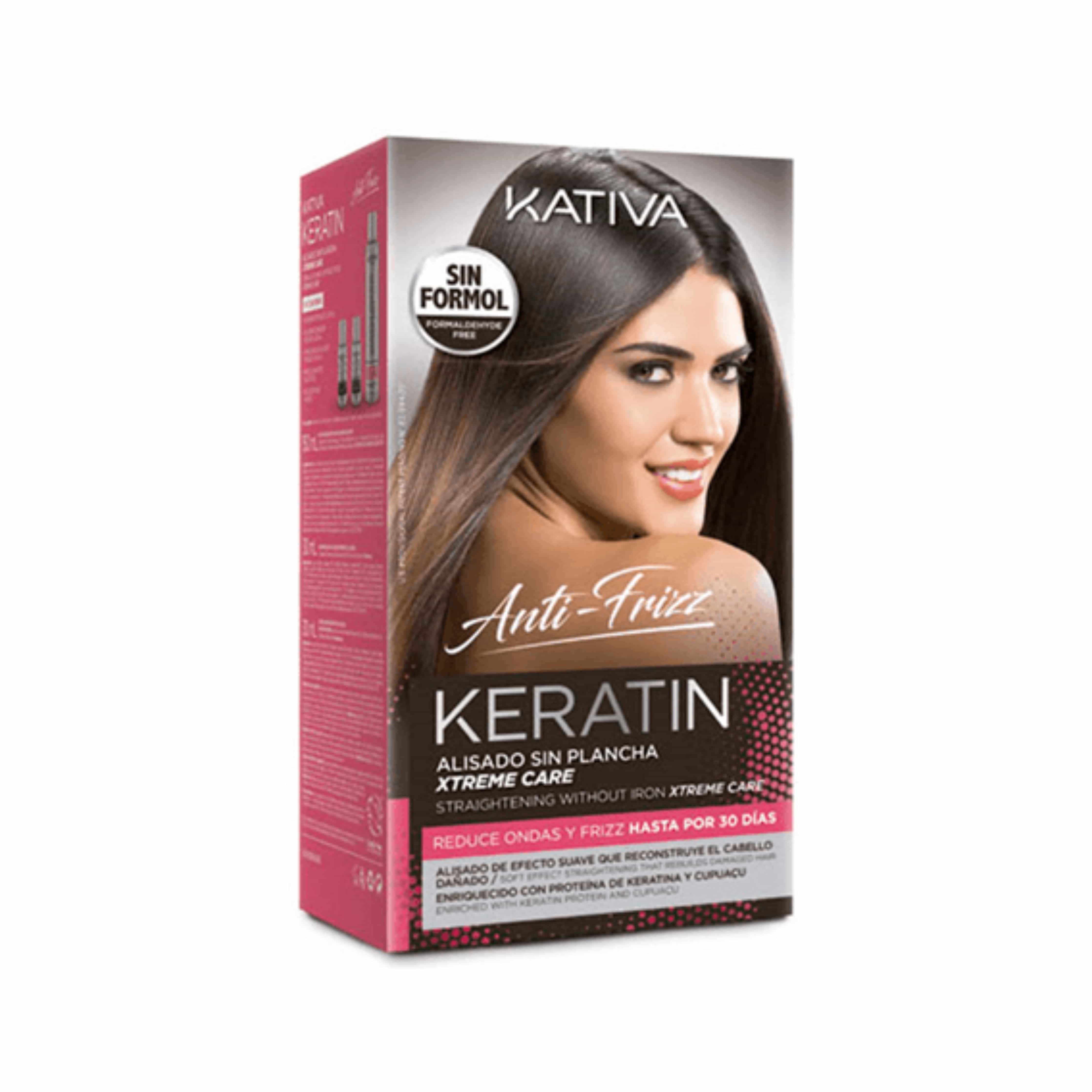 ALISADOR ANTI FRIZZ SIN PLANCHA XTREME CARE KATIVA