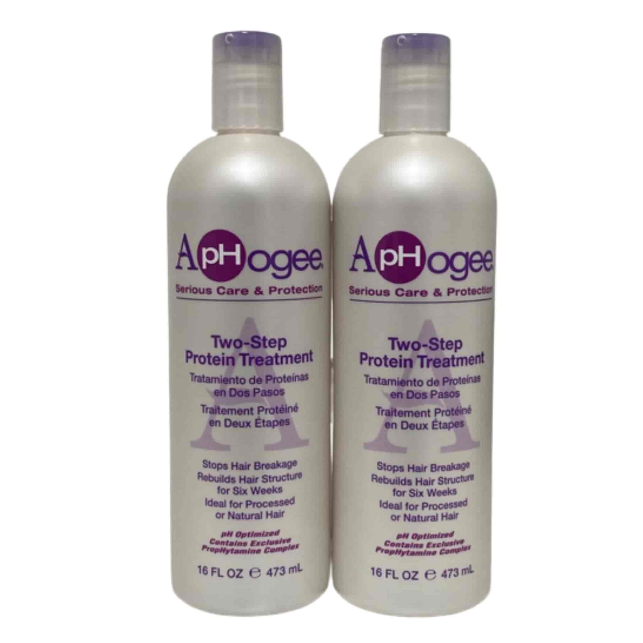 ApHogee Two Step Protein Treatment 473ml Pack Of 2
