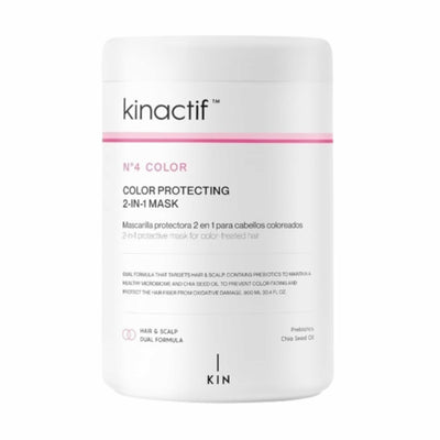 Kin Cosmetics Mascarilla 2 en 1 Kinactif Color 900 ml Formato Profesional