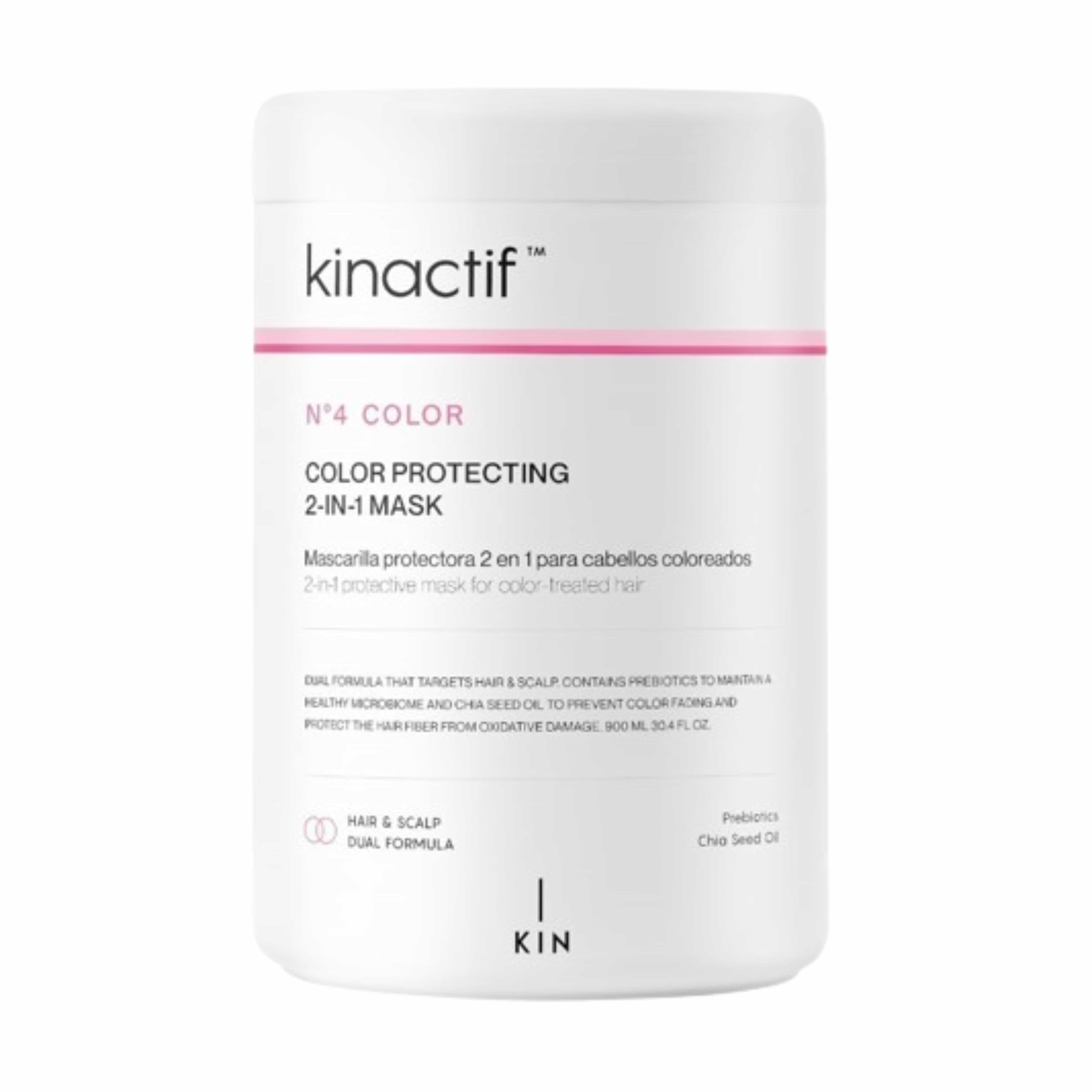 Kin Cosmetics Mascarilla 2 en 1 Kinactif Color 900ml