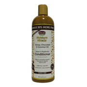 ACONDICIONDOR MOSITURE MIRCLE HONEY, CHOCOLATE & COCONUT OIL NOURISH & RESTORE CONDITIONER 12 OZ