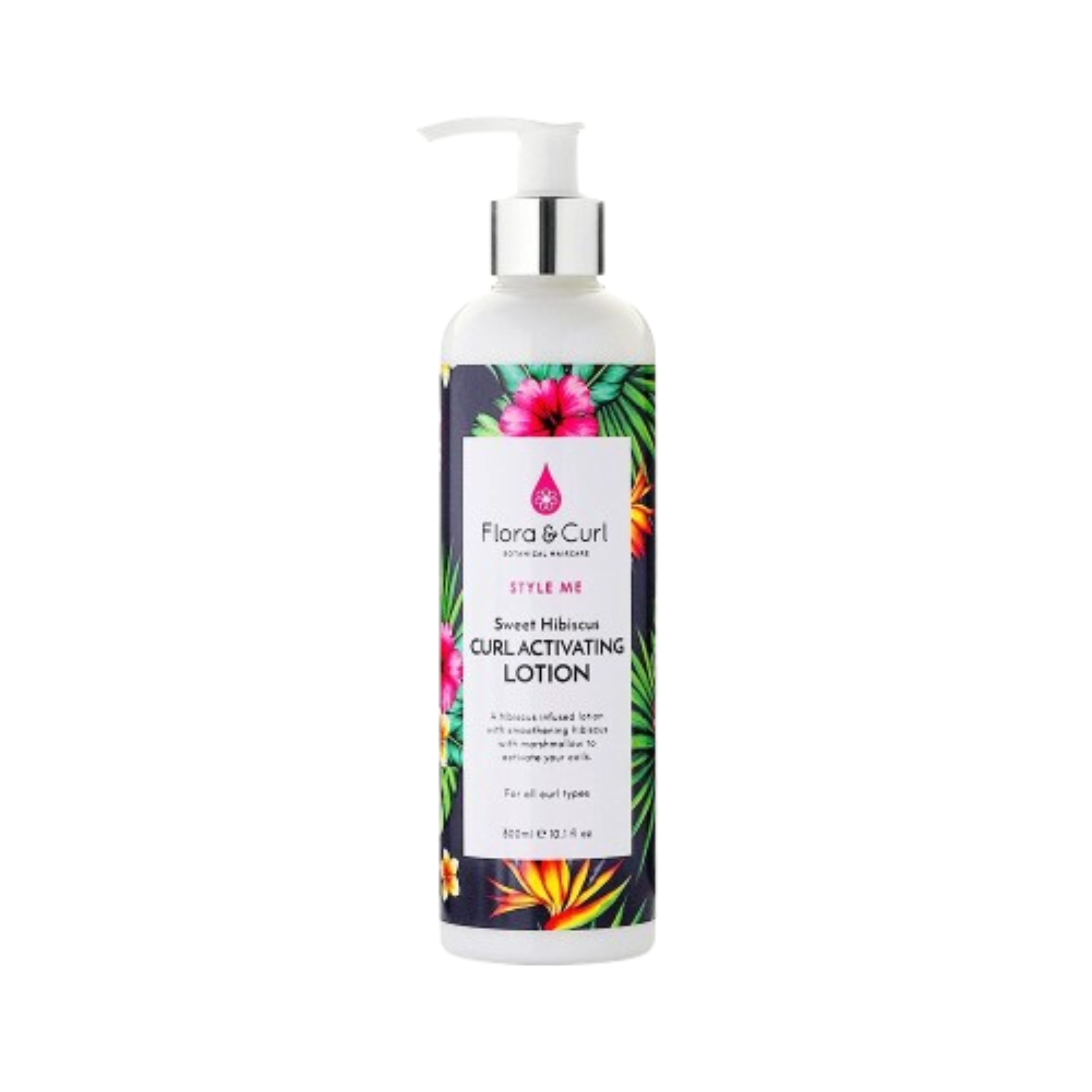Flora and Curl Sweet Hibiscus Curl Activating Lotion 300ml