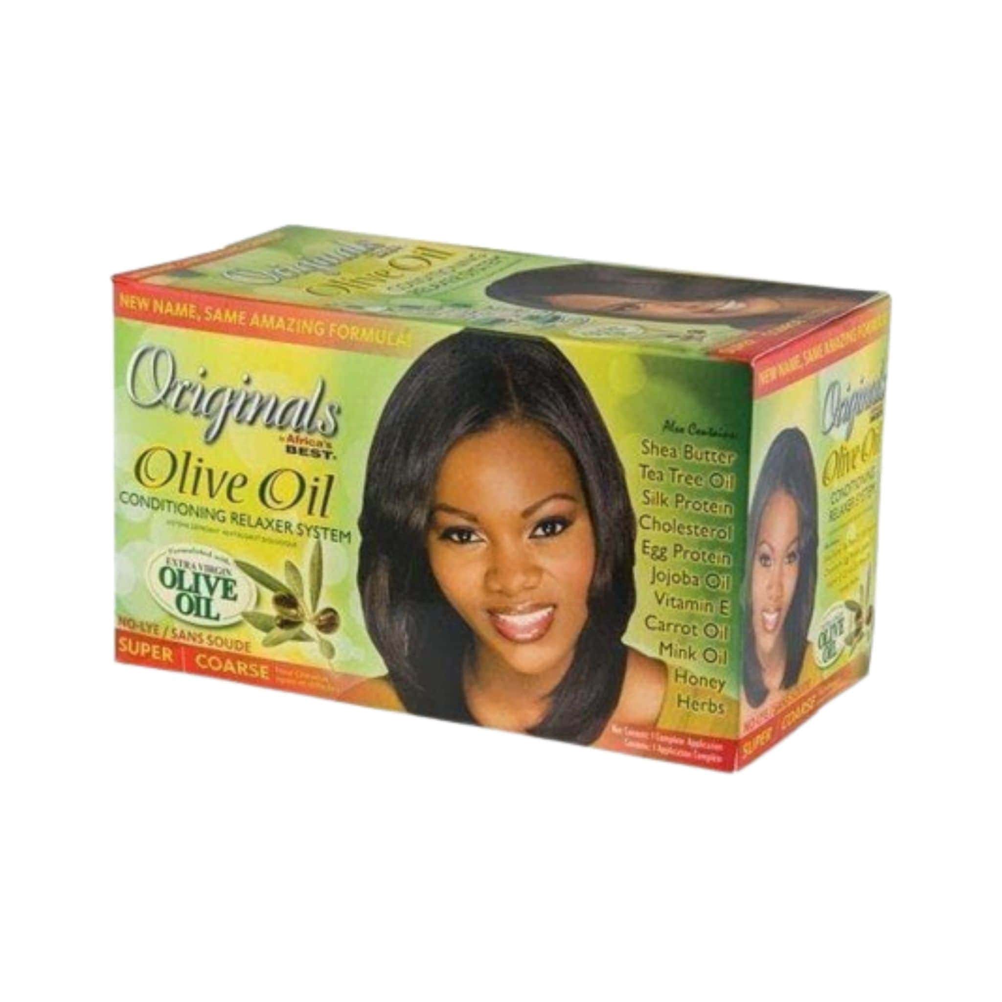ALISADOR OLIVE OIL RELAXER KIT ORIGINAL AFRICA BEST (SUPER)