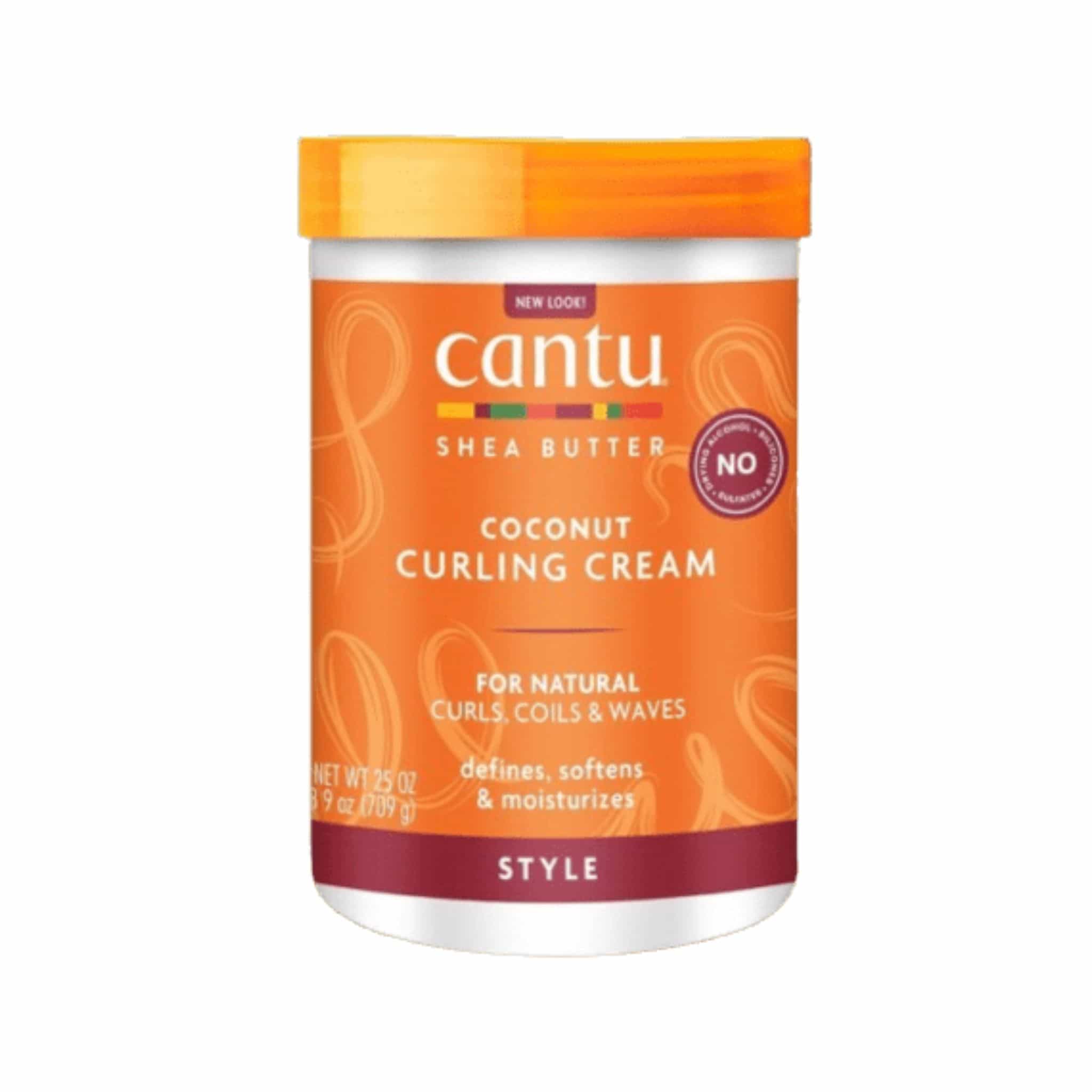 CANTU CREMA DE PEINADO COCONUT CURLING CREAM CANTU SHEA BUTTER 709g