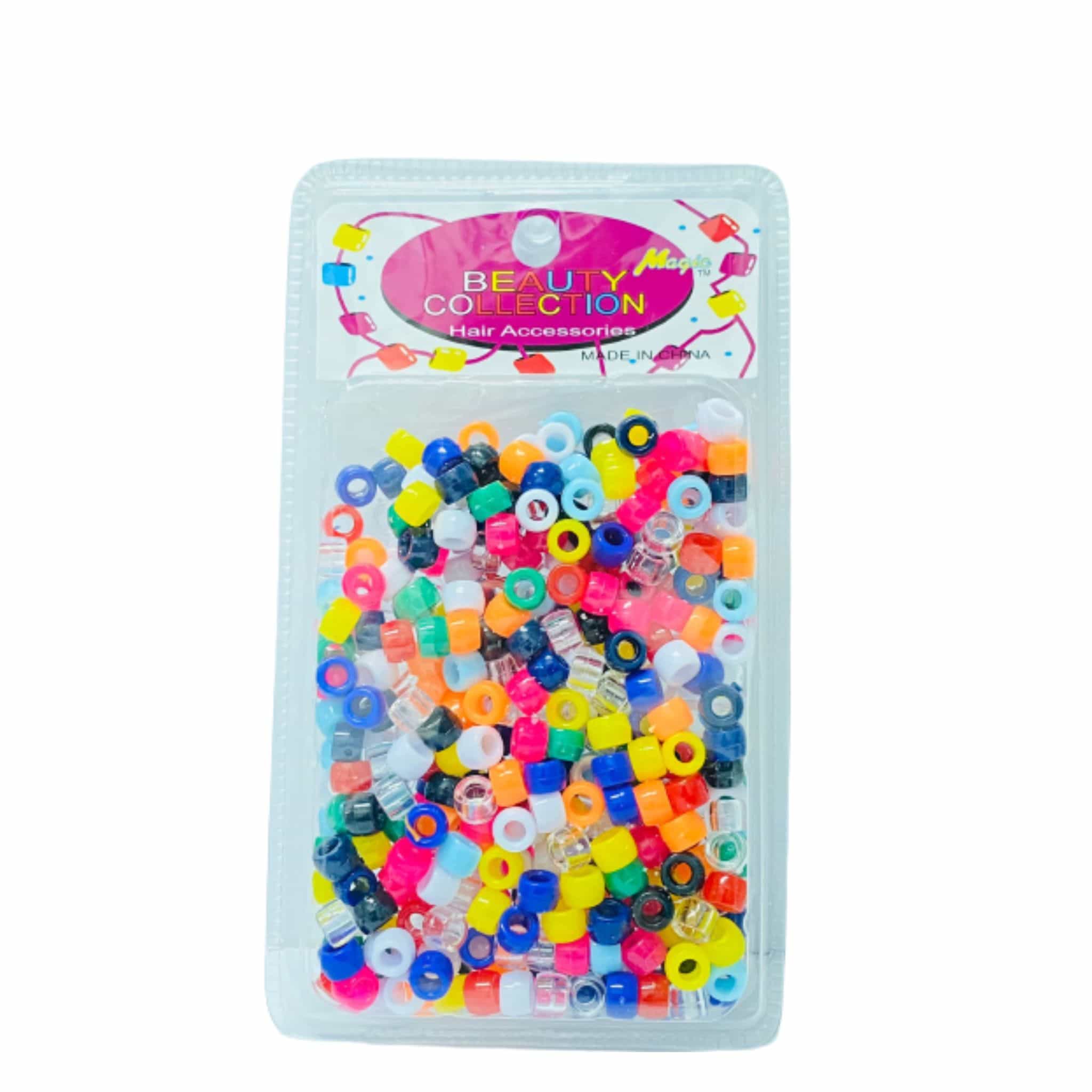 BOLETS PLASTICO MIXTO COLOR PAR EL PELO
