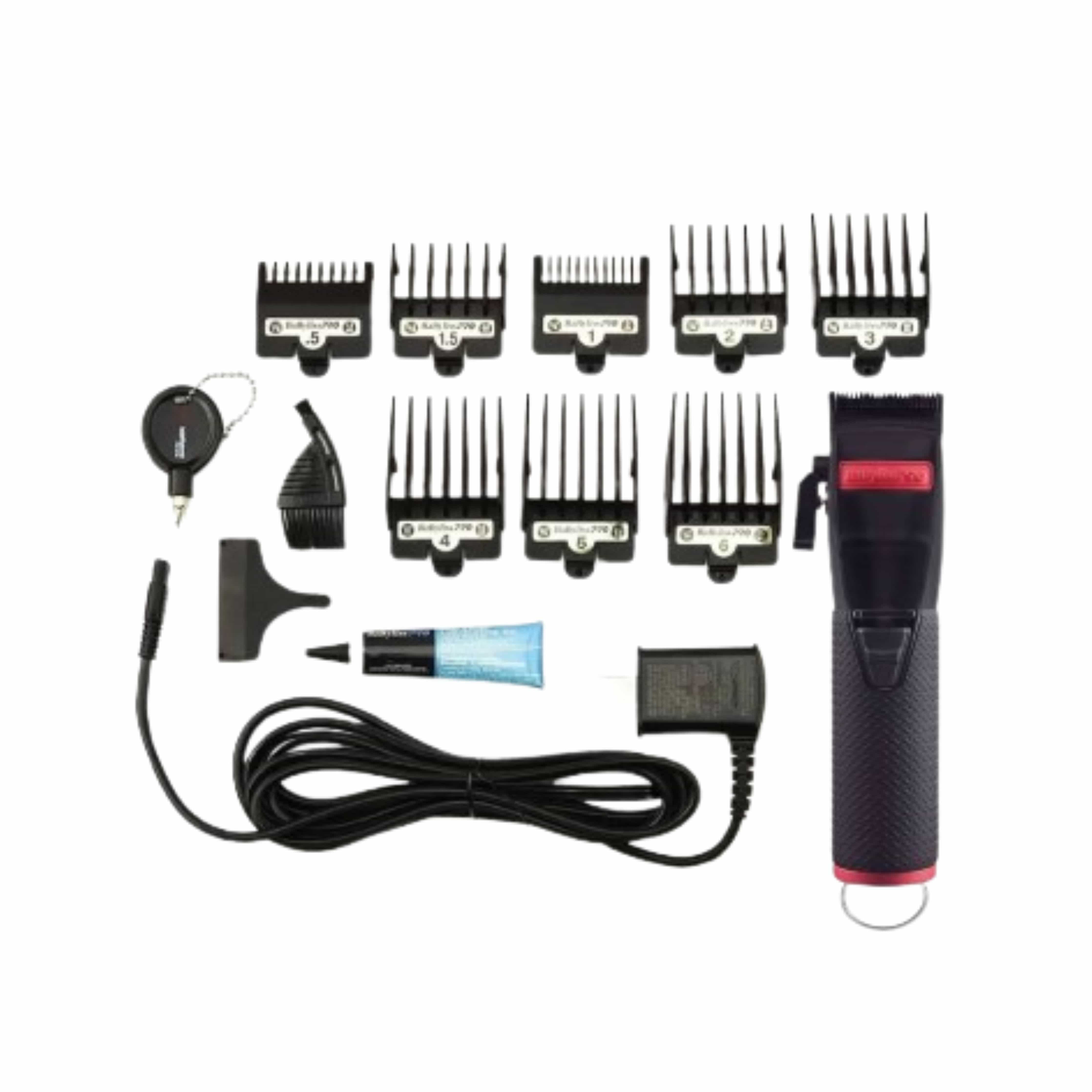 BABYLISS PRO 4ARTISTS BOOST+ BLACK MATTE/RED CLIPPER
