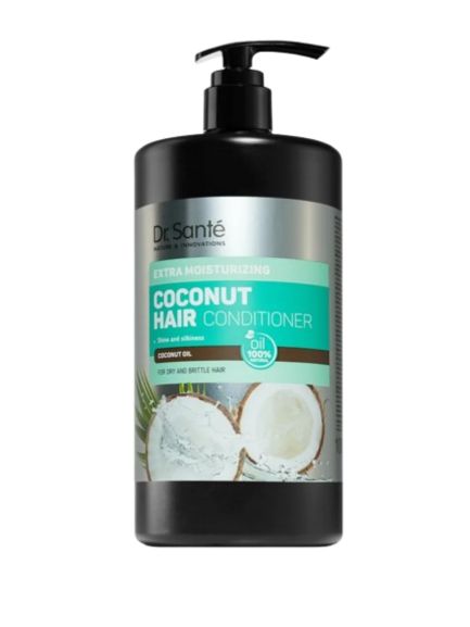 CHAMPÚ HIDRATANTE PARA APORTAR BRILLO AL CABELLO SECO COCONUT DR. SANTE 1.000 ML