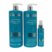 ABRIL ET NATURE PACK ESSENTIAL LIGHT Shampoo 1000ml+ Mask 1000ml+ Cream 100ml