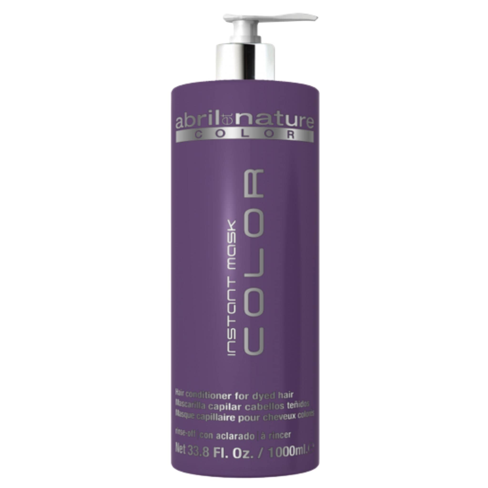 MASCARILLA CAPILAR CABELLOS TEÑIDOS INSTANT MASK COLOR ABRIL ET NATURAL 1000 ML