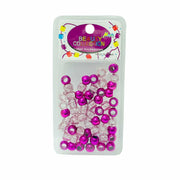 BOLETA VIOLETA Y CRSTYAL PARA EL PELO