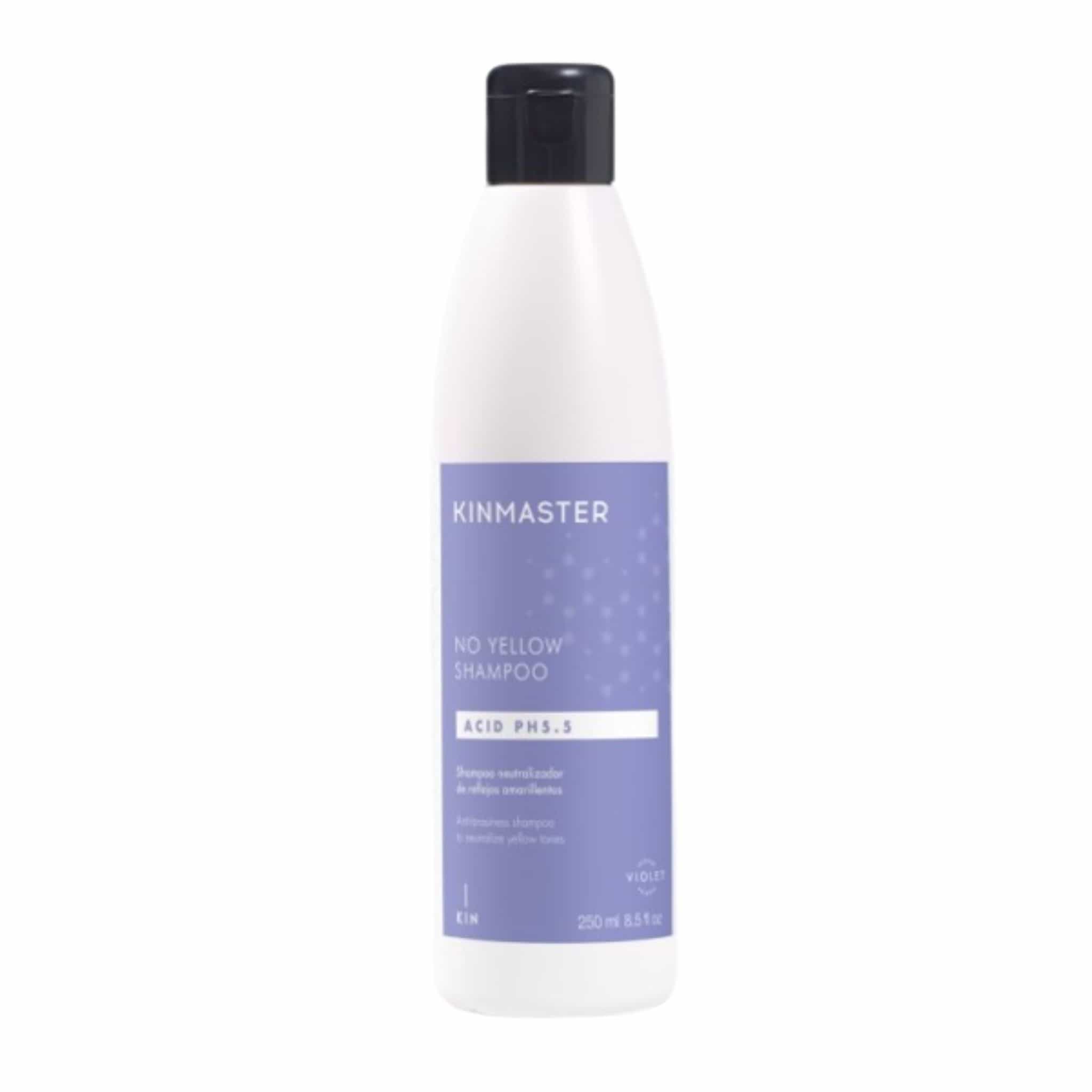 CHAMPU NEUTRALIZADOR NO YELLOW SHAMPOO KINMASTER 250 ML