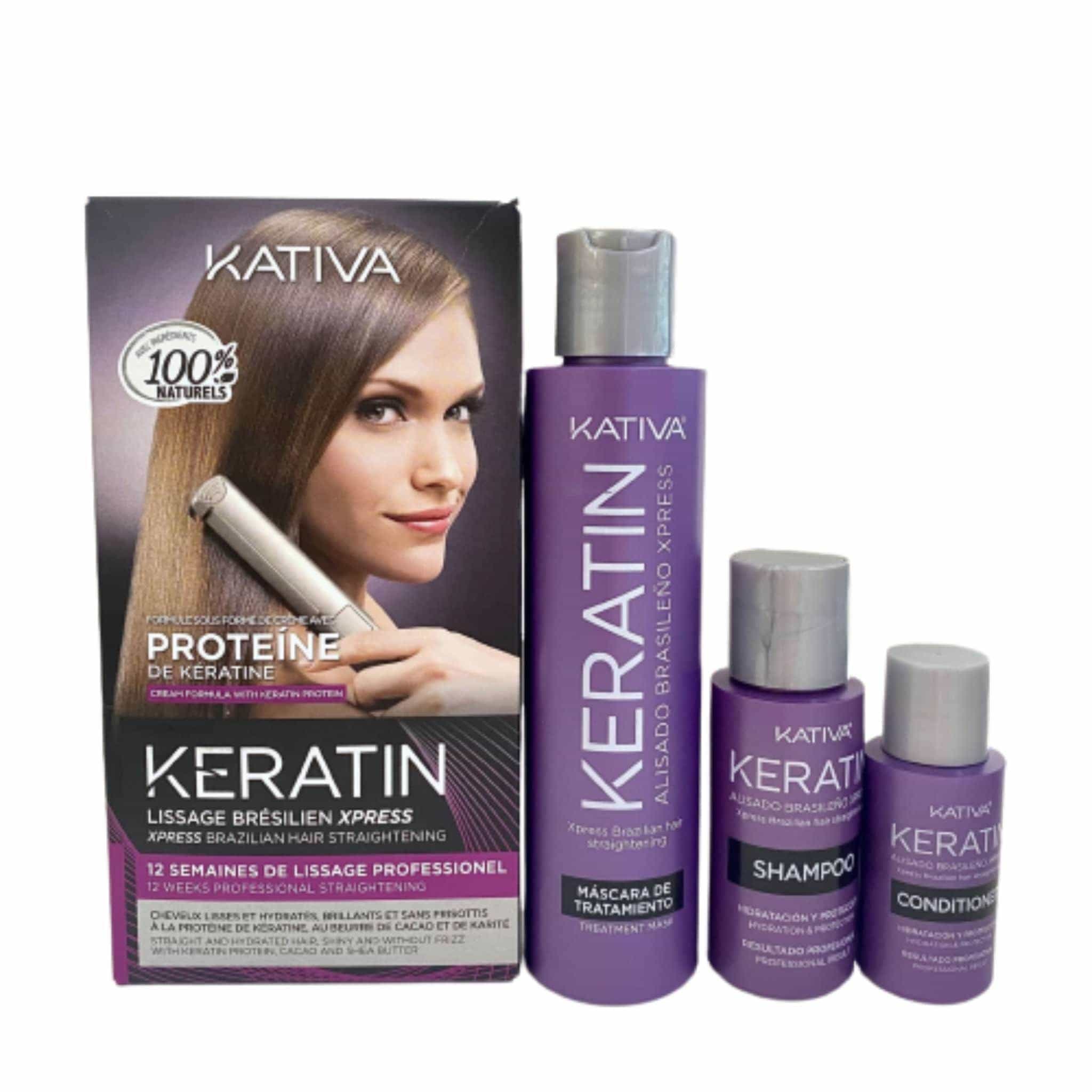 ALISADOR BRAZILIAN PROTEIN KATIVA XPRESS NEW CREAM FORMULA SIN SPRAY KIT