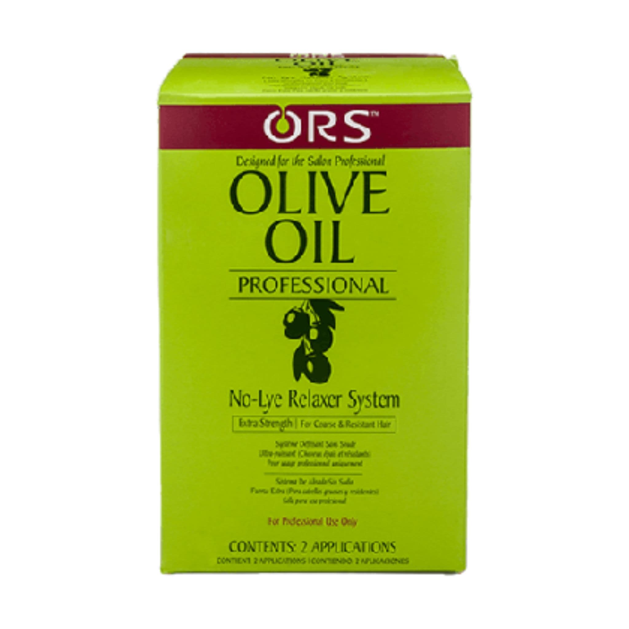 ALISADOR NO-LYE RELAXER EXTRA STRENGTH OLIVE OIL ORS TWIN PACK