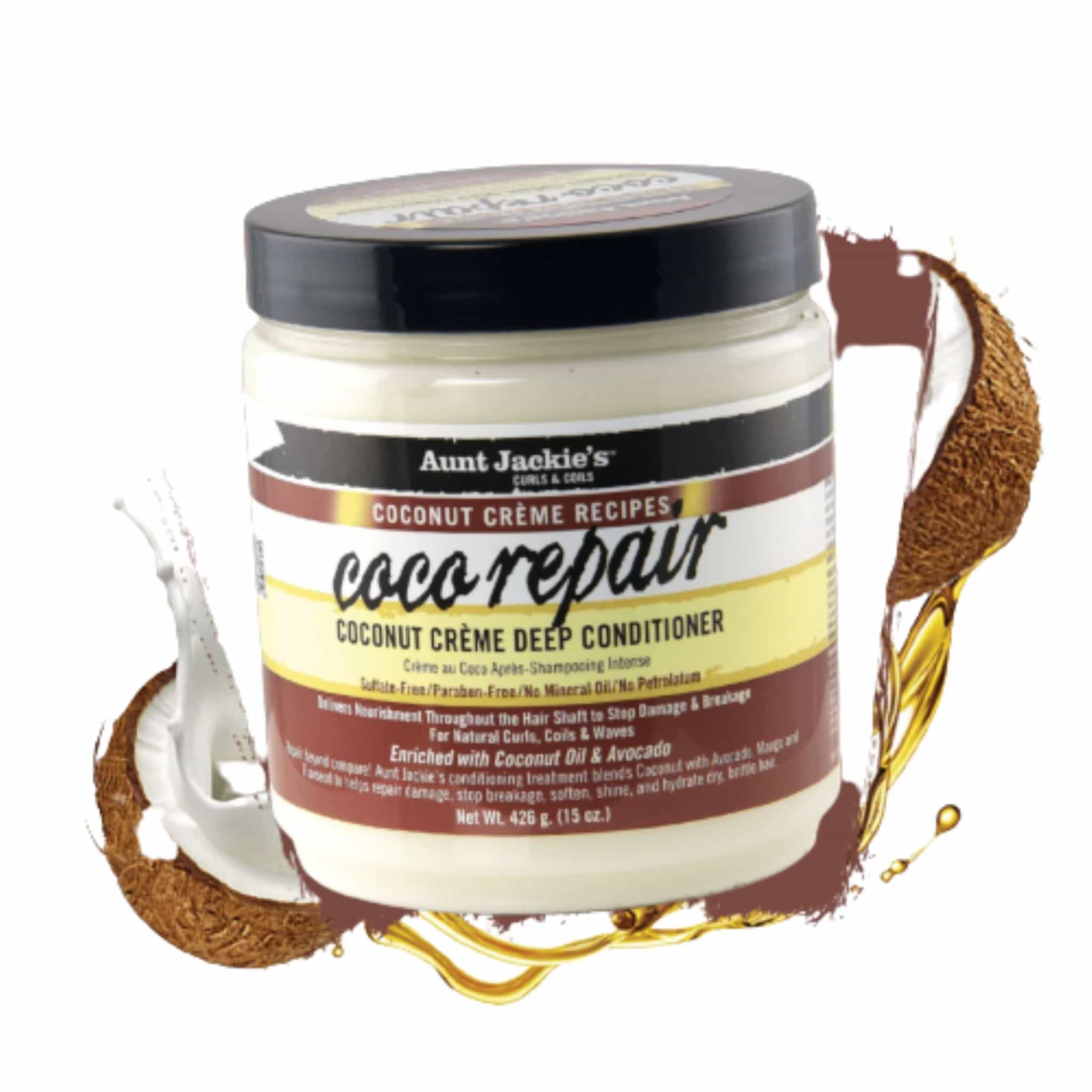 ACONDICIONDOR REPARAR COCO REPAIR DEEP CONDITIONER AUNT JACKIES 426g