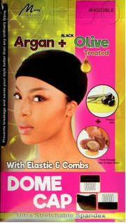 GORRO SPANDEX DOME CAP ARGAN+OLIVE #M4003BLK MURRAY COLLECTION