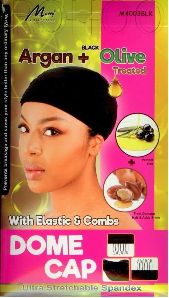 GORRO SPANDEX DOME CAP ARGAN+OLIVE #M4003BLK MURRAY COLLECTION
