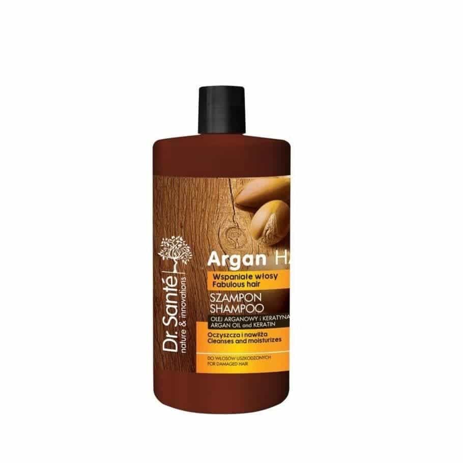 CHAMPÚ HIDRATANTE CABELLO DAÑANDO ACEITE DE ARGAN OIL SHAMPOO DR. SANTE 1.000 ML
