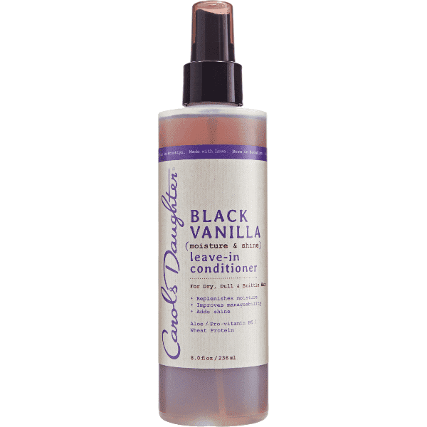 CREMA DE PEINADOR BLACK VANILLA LEAVE IN CONDITIONER CAROLS DAUGHTER 236 ML