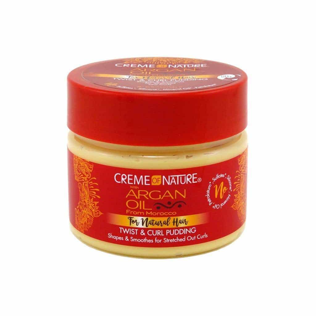 CREMA DE RIZOS TWIST AND CURL PUDDING ARGAN OIL CREME OF NATURE 340G