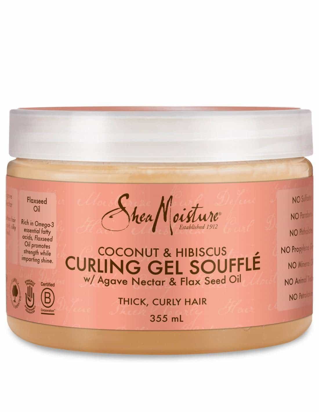 SHEAMOISTURE GEL DEFINIDOR SOUFFLÉ COCONUT & HIBISCUS 340 ml