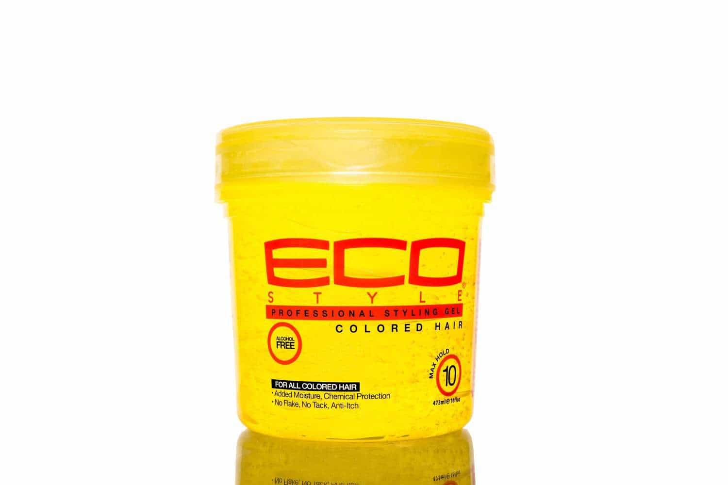 GEL ECO STYLE COLORED HAIR GEL 8.oz