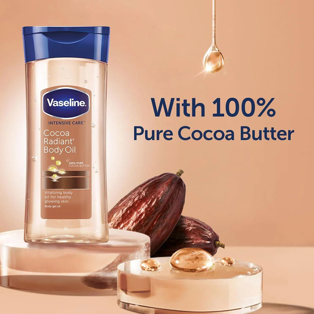 Vaseline Intensive Care Cocoa Radiant Aceite Corporal Vitalizante 200ml