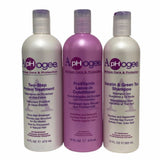 Aphogee Green Tea Champú 355 ml+Two Step Protein Treatment  473ml+ProVitamin Leave-In Conditioner 16oz (PUK)